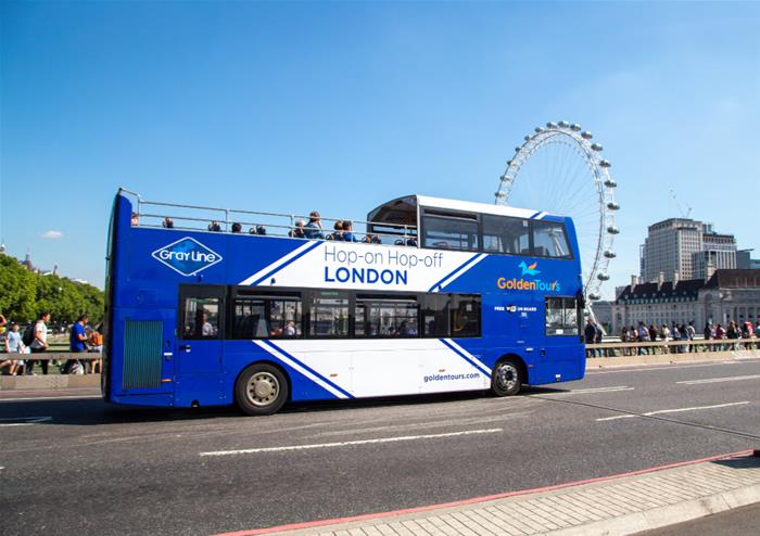 Golden Tours Hop-on Hop-off Bus Londen